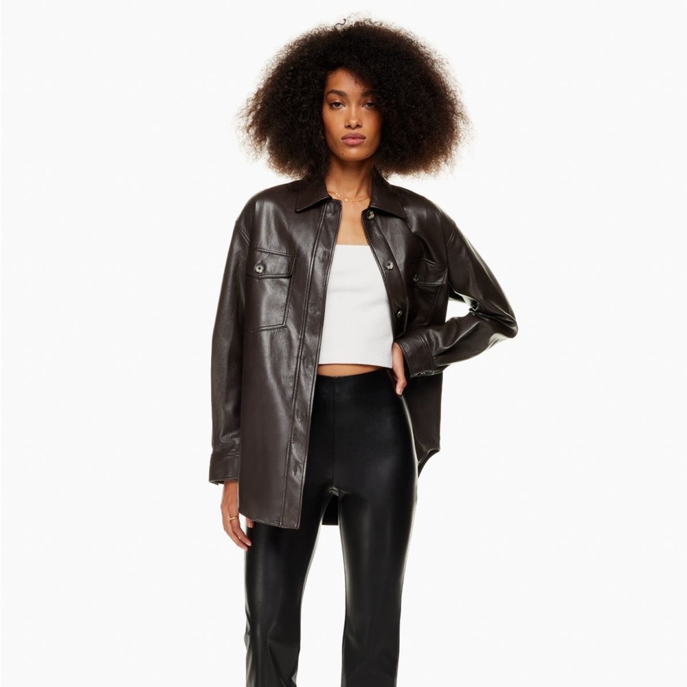 Aritzia Wilfred Ganna Medium Chocolate Brown